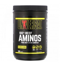 Комплекс аминокислот Universal Nutrition 100% Beef Aminos 200tabs